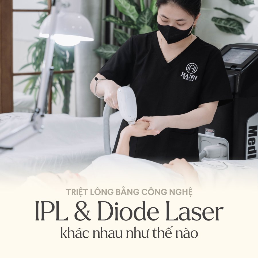 SỰ KHÁC NHAU GIỮA IPL & LASER TRONG TRIỆT LÔNG